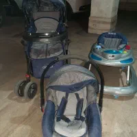 ست کالسکه کودک . کالسکه . کریر . روروئک .