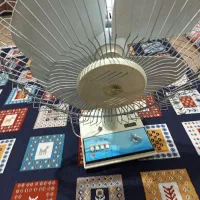 پنکه قدیمی سالم پارس خزر|پنکه و تصفیه‌کنندهٔ هوا|مشهد, کارده|دیوار