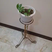 گلدان و استند آهنی