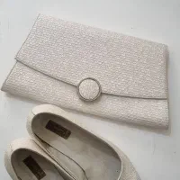 ست کیف و کفش مجلسی در حد نو سایز ۳۸