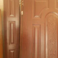 درب چوبی دو تیکه در حد نو|مصالح و تجهیزات ساختمان|اصفهان, ناژوان|دیوار