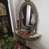 آیینه و کنسول برنزی