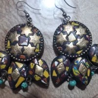 گوشواره هندی اصل نو نو  باسنگهای هندی هست