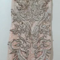 پیراهن مجلسی . سنگدوزی شده|لباس|کرج, مصباح|دیوار