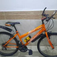 دوچرخه سایز ۲۶ بونیتو فابریک دنده ای لاستیک نو