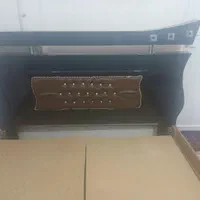 تخت خواب دونفره مشکی سالم بدون خش در حد نو