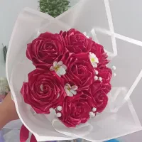 گل روبانی|گل مصنوعی|سنگر, |دیوار