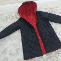 بارانی  کاپشن  کاپشن دخترانه دو رو و هودی|لباس|سیلوانه, |دیوار