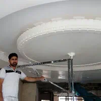 گچکاری ابزارهای مختلف وخورده کاری رابیس کاری
