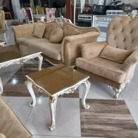 سرویس مبل هشت نفره ونهارخوری|مبلمان خانگی و میز عسلی|بانه, |دیوار