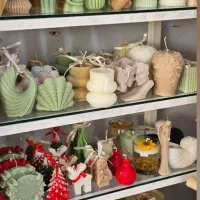 گیفت شمع یلدا و پاییزی|صنایع دستی و سایر لوازم تزئینی|گرگان, |دیوار