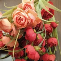 گل خارجی مصنوعی|گل مصنوعی|کرج, باغستان|دیوار