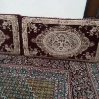 ۲عدد فرش و۱۲ تا پشتی|پشتی|سنندج, |دیوار