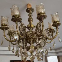 لوستر برنز اصل به شرط کارشناسی|لوستر و چراغ آویز|اصفهان, مهرآباد|دیوار