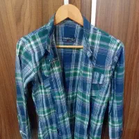 پیراهن مردانه استین بلند چهارخانه