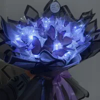 دسته گل پروانه (هدیه)|گل مصنوعی|شیروان (خراسان), |دیوار