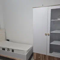 ست تخت و کمد همراه با تشک طبی