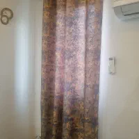 پرده پانچ دو رنگ پذیرایی وهال|پرده، رانر، رومیزی|بندر ماهشهر, |دیوار