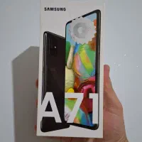 ساسمونگ A71 مشکی 128 تمیز|موبایل|اصفهان, چشمه باقرخان|دیوار