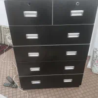 درآور ام دی اف مشکی در حد نو|جاکفشی، کمد، دراور|سنندج, |دیوار