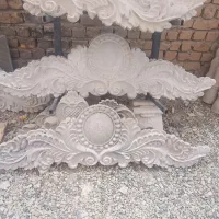 مجسمه سنگی و نمای رومی ابزار صراحی نرده سنگ ستون