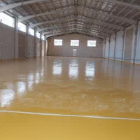 بتنریزی کف محوطه با ماله برقی پروانه ی کفسازی