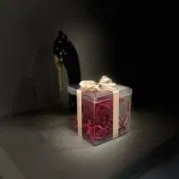 باکس شمع رز جاودان ولنتاین