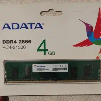 رم DDR4 Adata گارانتی آونگ بی نهایت ۲۶۶۶ هرتز ۴گیگ