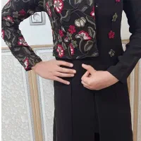 مانتو کرپ  درجه یک