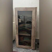 باکس چوبی(ویترین ام دی اف)