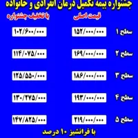 صدور بیمه تکمیلی انفرادی با تخفیفات ویژه
