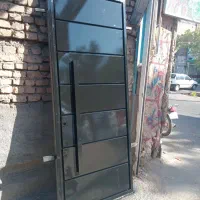 درب قابدار کلاسیک انباری باغی آهن آهنی حیاط|مصالح و تجهیزات ساختمان|تربت جام, حافظ|دیوار