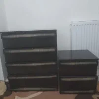 دراور ۴ کشو و یک دراور ۲ کشو و یک بخاری گازی