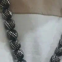 تسبیح نقره کوب اصل زندان باف
