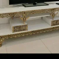وسایل منزل برنزی وتابلو فرش ابریشم