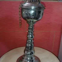 اسفند دود کن برنجی پایه بلند