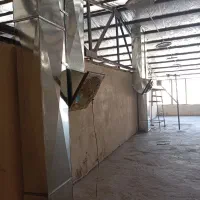 کانال سازی کولر جوشکاری پایه بالکنی دریچه