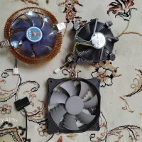 ۲ عدد فن cpu و ۱ عدد فن خنک کننده