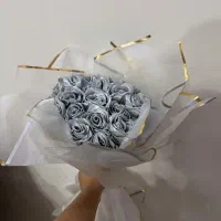 دسته گل روبانی ۲۵ شاخه