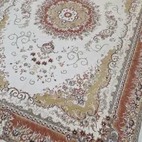 دو تخته فرش9 متری گل برجسته|فرش|ایلام, |دیوار