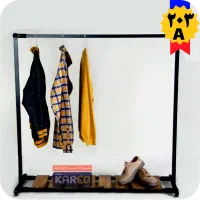 رگال لباس استندی بلند و کوتاه کد 203B|بندرخت و رختآویز|اصفهان, شاهد|دیوار