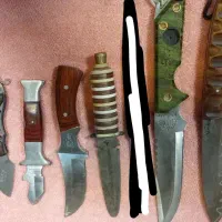 ۷عددچاقو نو وکارکرده قدیمی درکهریزک