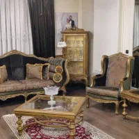 مبل استیل خیلی نو با نهارخوری 8 نفره|مبلمان خانگی و میز عسلی|تهران, آجودانیه|دیوار