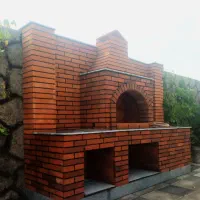 باربیکیو آتشدان شومینه هم گازی هم ذغالی|بخاری، هیتر، شومینه|تبریز, |دیوار