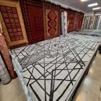 گلیم تبریز سایز ۱۵۰ در ۱ مدل ورساچ طلایی|گلیم، جاجیم، گبه|مشهد, امیر المومنین|دیوار