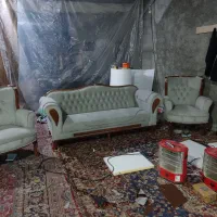 پارچه مبل مبلی دیاموند نصف قیمت درجه یک نانو مخمل|مبلمان خانگی و میز عسلی|مشهد, شترک|دیوار