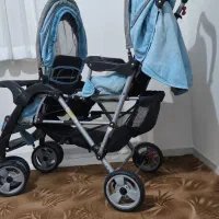 کالسکه دوقلو مارک ایونفلو|کالسکه و لوازم جانبی|ماهدشت, |دیوار