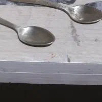 قاشق نقره قدیمی