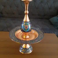 ظروف مسی و لاجوردی|ظروف سرو و پذیرایی|بابل, |دیوار