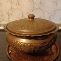 سینی و آجیل خوری شکلات خوری مسی